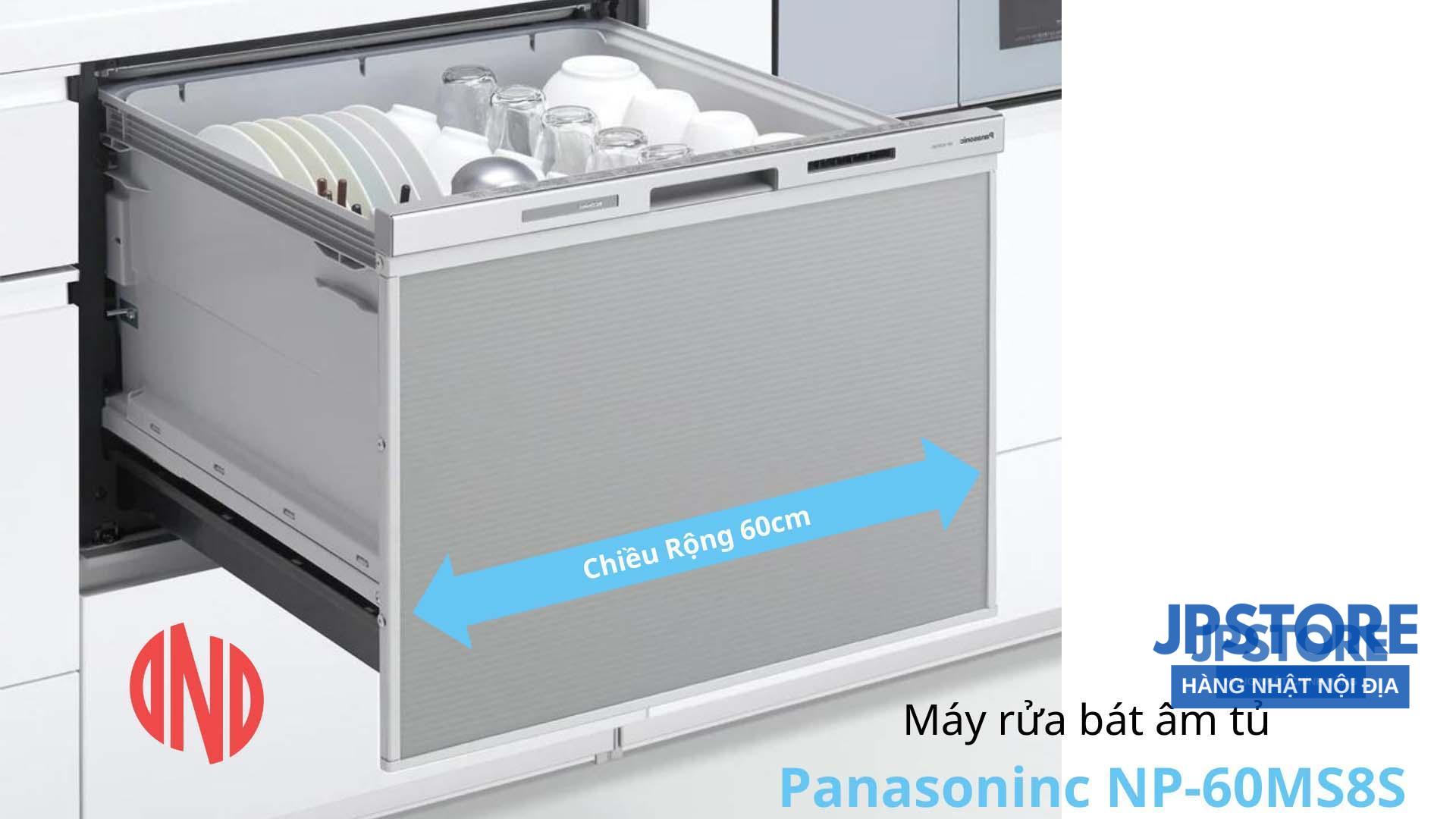 Máy rửa bát Panasonic NP-60MS8S