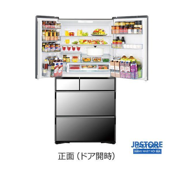 Tủ lạnh Hitachi R-WXC74T dung tích 735L cao cấp 2023