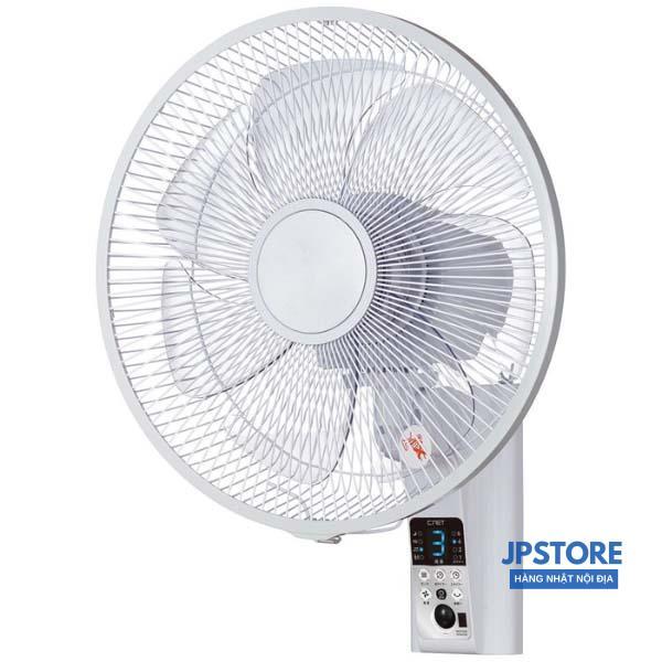 Quạt treo tường CNET CKAJ403WH cảm biến chuyển động