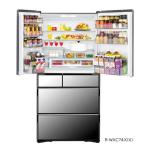 Tủ lạnh Hitachi R-WXC74X dung tích 735L mặt gương 2025-2026